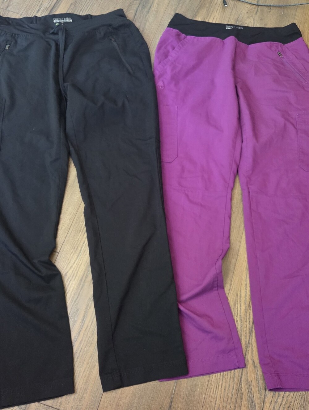 Set Of 2 Healing Hands Scrub Pants